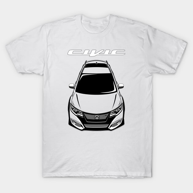 Civic Type R 10th gen 2015-2017 T-Shirt by jdmart